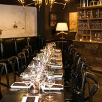 Private dining room table